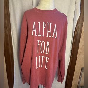 NWT Comfort colors Custom ink sweater size medium